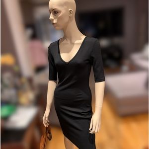 French Connection Classic Black Knit Dress size 6